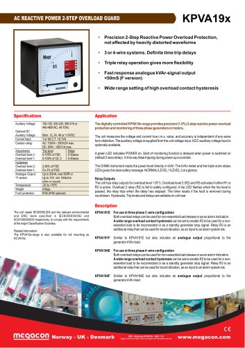 AC REACTIVE POWER 2-STEP OVERLOAD GUARD