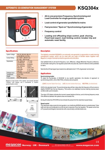 AUTOMATIC CO-GENERATION MANAGEMENT SYSTEM