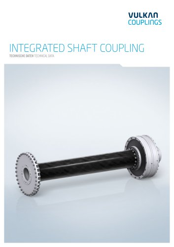 Technical data INTEGRATED SHAFT COUPLING :english / german