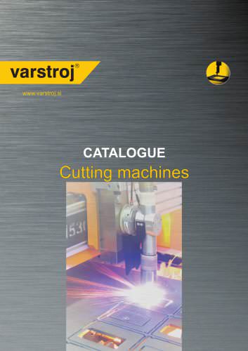 CATALOGUE Cutting machines