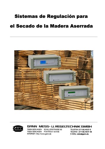 Sistemas de regulación para el secado de la madera asserada