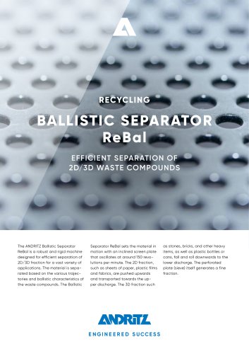 Ballistic Separator ReBal