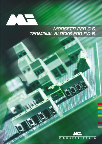 PCB terminal blocks 