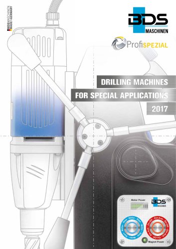 Special Purpose Drilling Machines Catalogue 2017