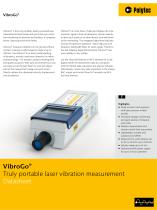 VibroGo | Truly portable laser vibration measurement