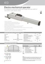 Automated systems for gates and barriers  413