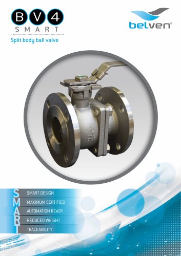 Split body ball valve