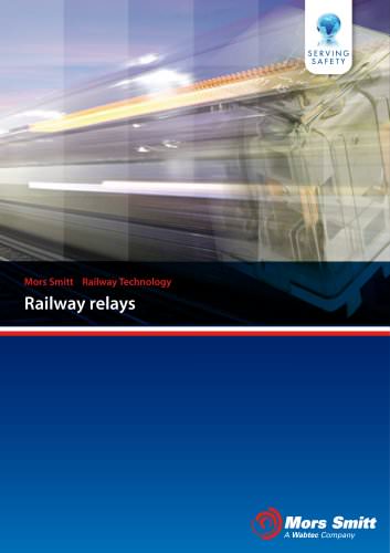 Mors Smitt Railway relays brochure