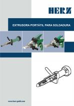 EXTRUSORA PORTÁTIL PARA SOLDADURA - 1