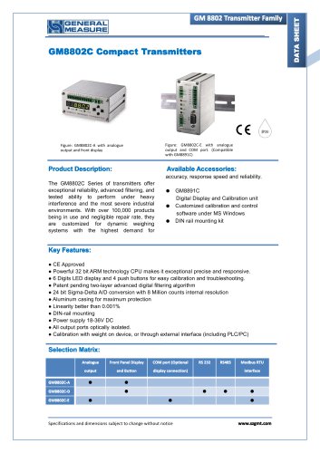 Compact transmitters