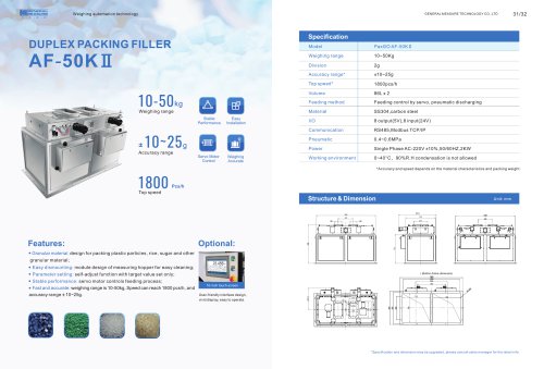 Dual Packing Filler AF-50K II