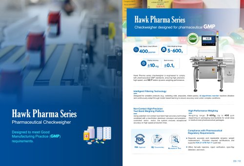 Hawk Series Checkweigher Catalog