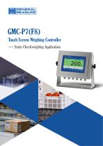 Static Weighing Indicator GMC-P7 F8