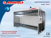 Water painting booths - SINGLE