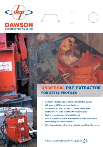 Universal pile extractor