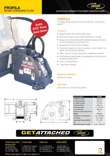 PROFILA SP300 STANDARD FLOW