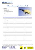 808nm Fiber-coupled Laser Diode