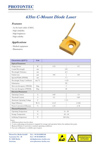 Diode Laser Mount