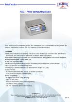 ASG - Price-computing scale