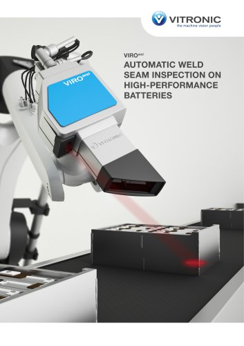 VIRO WSI - Automatic Weld Seam Inspection on High-Performance Batteries