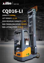 XILIN / Electric Reach Truck / CQD16-Li