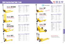 XILIN / Multi-function Hand Pallet Truck / BF3500 BFR