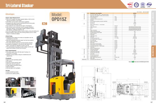 XILIN / Tri-Lateral Stacker / OPD15Z