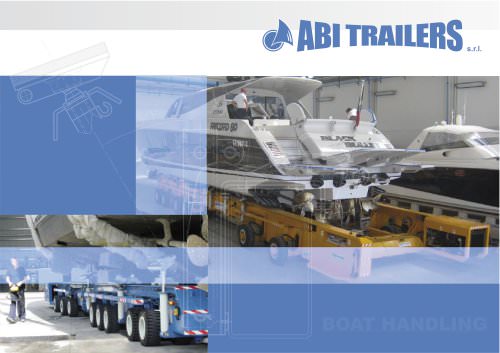 Mobile Boat Trailer - MBT - Abi Trailers