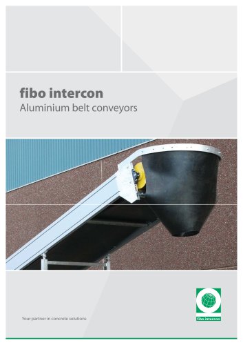 fibo intercon Aluminium belt conveyors