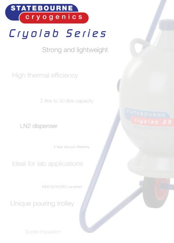 Statebourne Cryolab Series