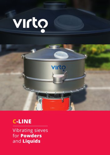 C-Line: vibrating sieves for Powders & Liquids