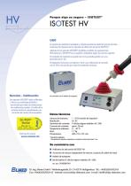 Voltímetro de alta tension para detector de porosidad ISOTEST® HV - 2