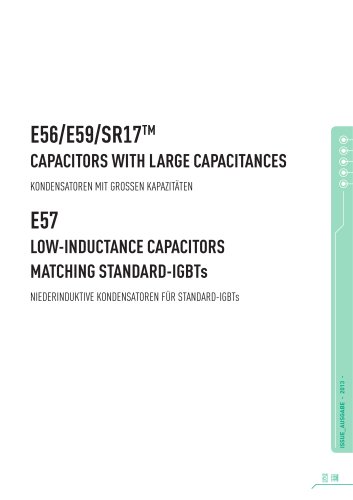 E56 E59 SR17 Catalogue (English/German)