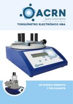 Datas tecnicas Torquimetro NBA-1