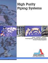 High Purity Piping Brochure