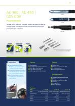AG 360 | AG 460 | GDS 009