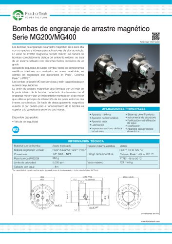 MG200/MG400 series