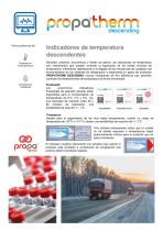 PROPATHERM - Indicadores de temperatura descendientes - 1