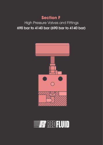 High Pressure Valves and Fittings