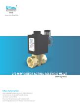 Solenoid valve for Cleaning Machine Application