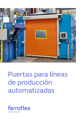 Puertas para líneas de producción