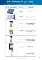CLIM 3000 - CATÁLOGO - AIRE ACONDICIONADO LIMPIADOR DE VAPOR ESPECIAL - 16