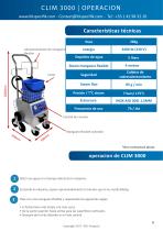 CLIM 3000 - CATÁLOGO - AIRE ACONDICIONADO LIMPIADOR DE VAPOR ESPECIAL - 8