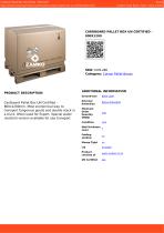 CARDBOARD PALLET BOX UN CERTIFIED - 800X1200