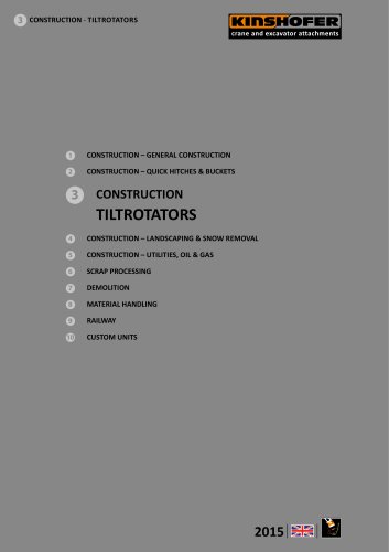 3 - Construction – Tiltrotators