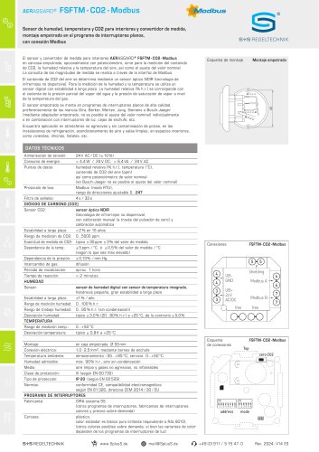 FSFTM - CO2 - Modbus