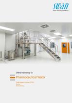 Product Overview for Online Monitoring for Pharmaceutical Water