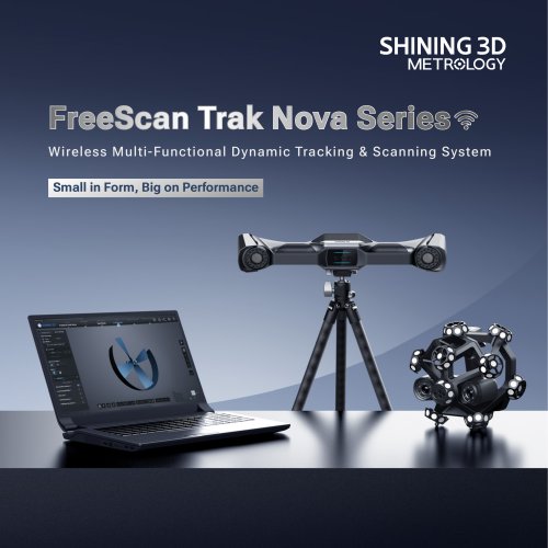 FreeScan Trak Nova Series | Wireless Multi-Functional Dynamic Tracking & Scanning System