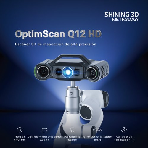 OptimScan Q12/Q9 HD | Escáner 3D de inspección de alta precisión