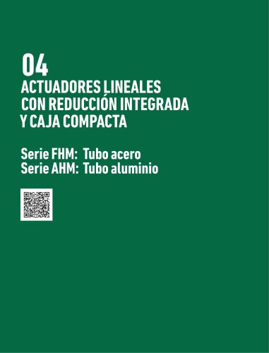 Actuadores con Reducción Integrada y Caja Compacta